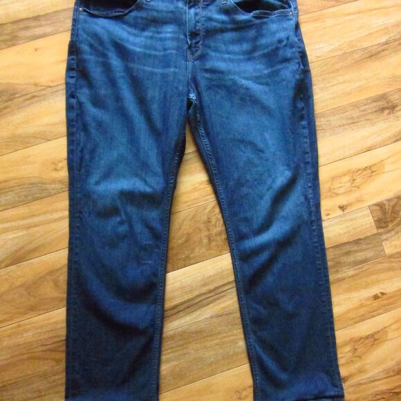 Mens PAIGE Federal Slim Straight Leg Dark Wash Jeans size 40 X 30 - Picture 3 of 9